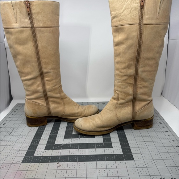 Lucky Brand LP Hatlewx leather riding knee boots sz 10 (DRBMNZ) - Picture 7 of 9
